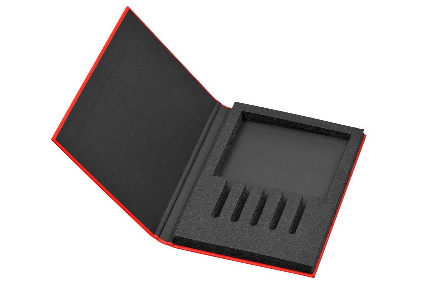 Red Folder Open Empty Red Folder Open Empty